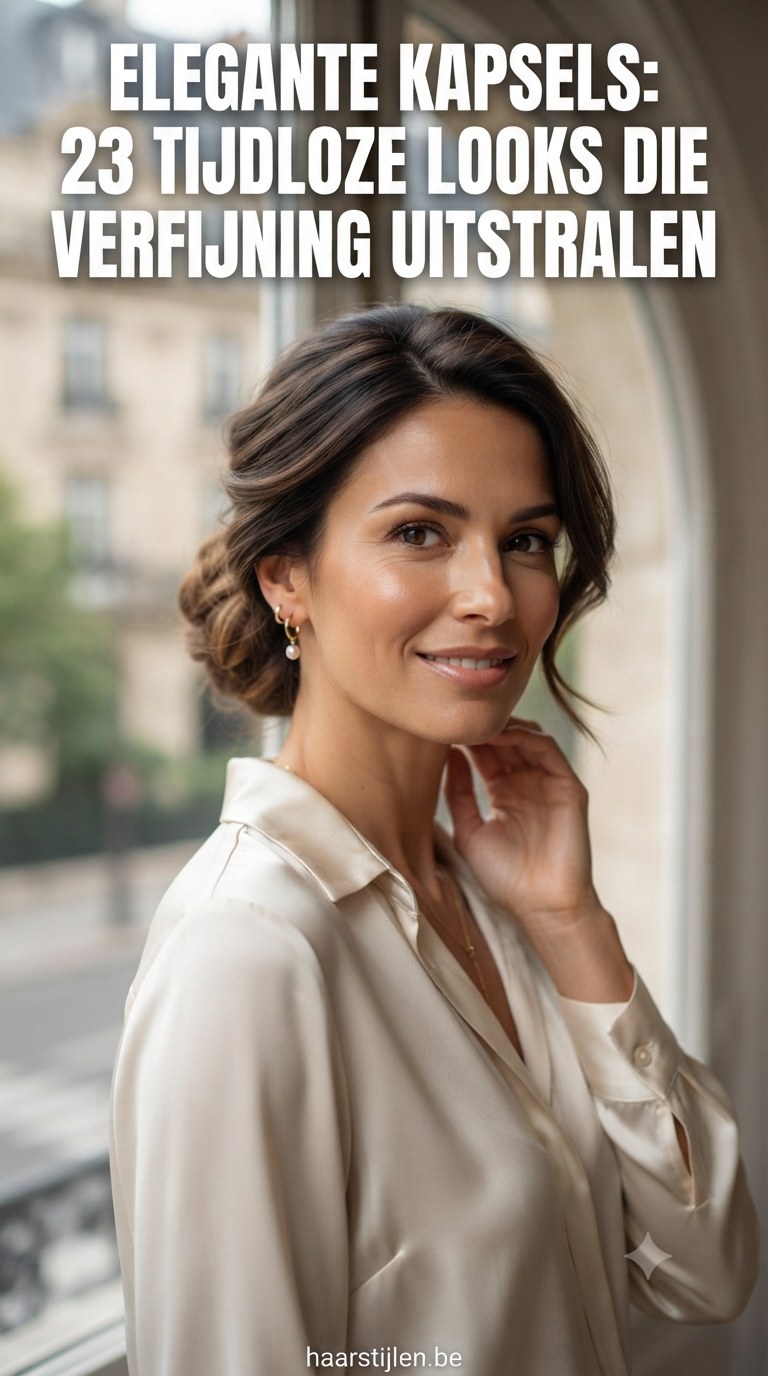 Elegante Kapsels: 23 Tijdloze Looks die Verfijning Uitstralen