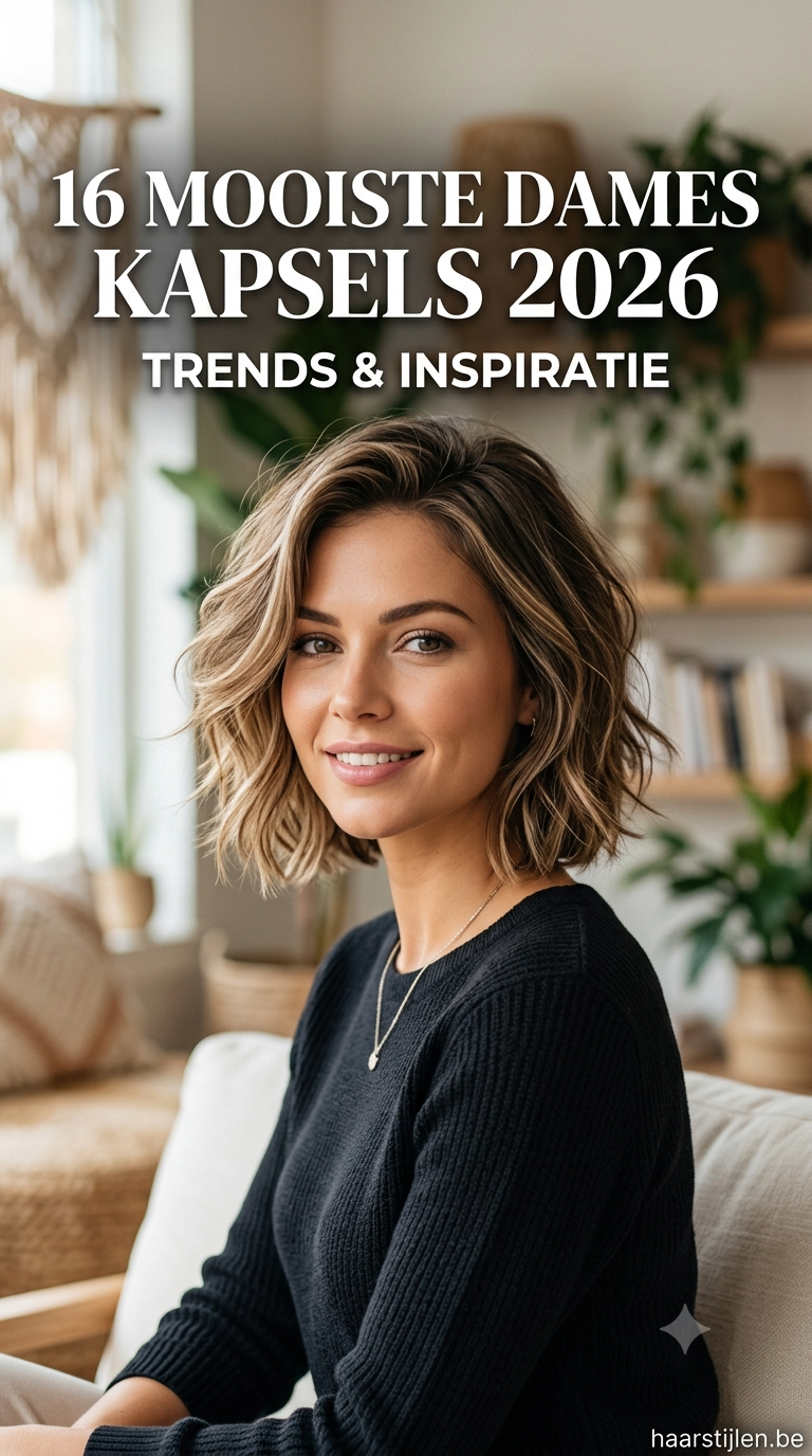 16 Mooiste Dames Kapsels 2026 - Trends & Inspiratie