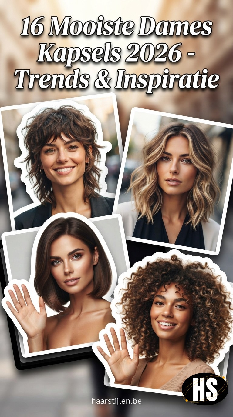 16 Mooiste Dames Kapsels 2026 - Trends & Inspiratie
