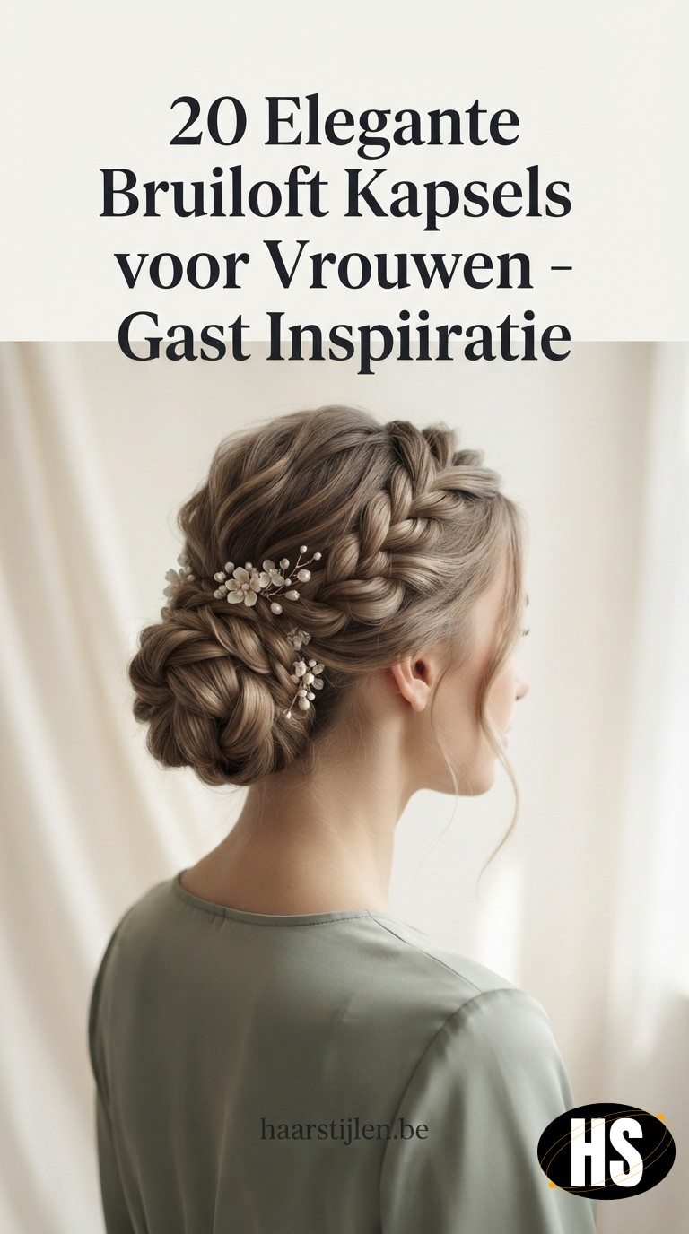 20 Elegante Bruiloft Kapsels voor Vrouwen - Gast Inspiratie