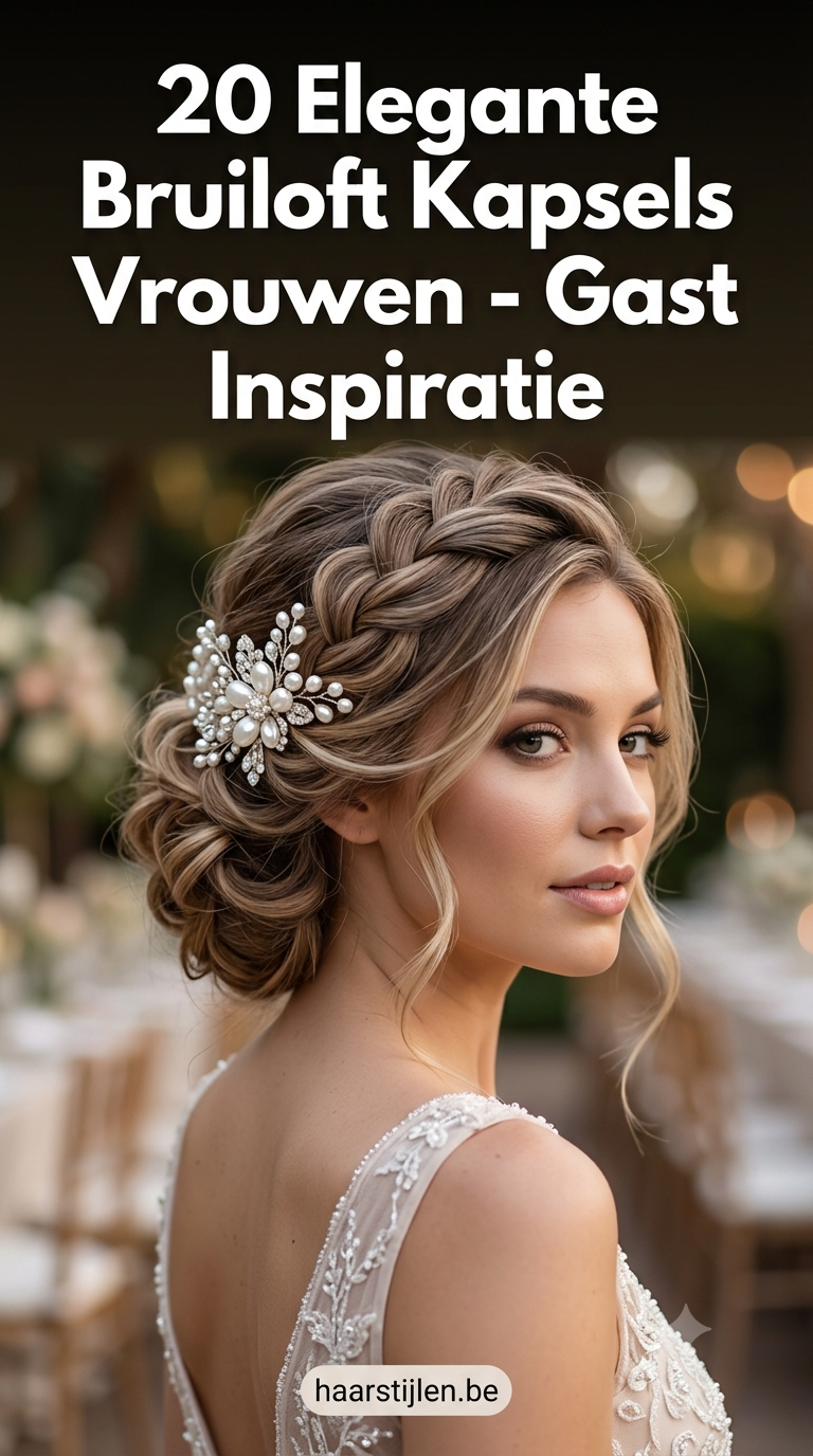 20 Elegante Bruiloft Kapsels voor Vrouwen - Gast Inspiratie
