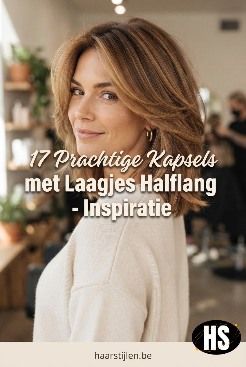 17 Prachtige Kapsels met Laagjes Halflang - Inspiratie