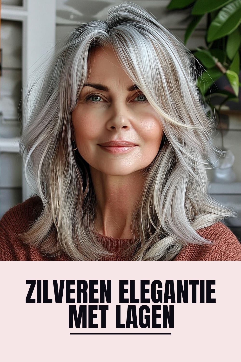 Zilveren elegantie met lagen