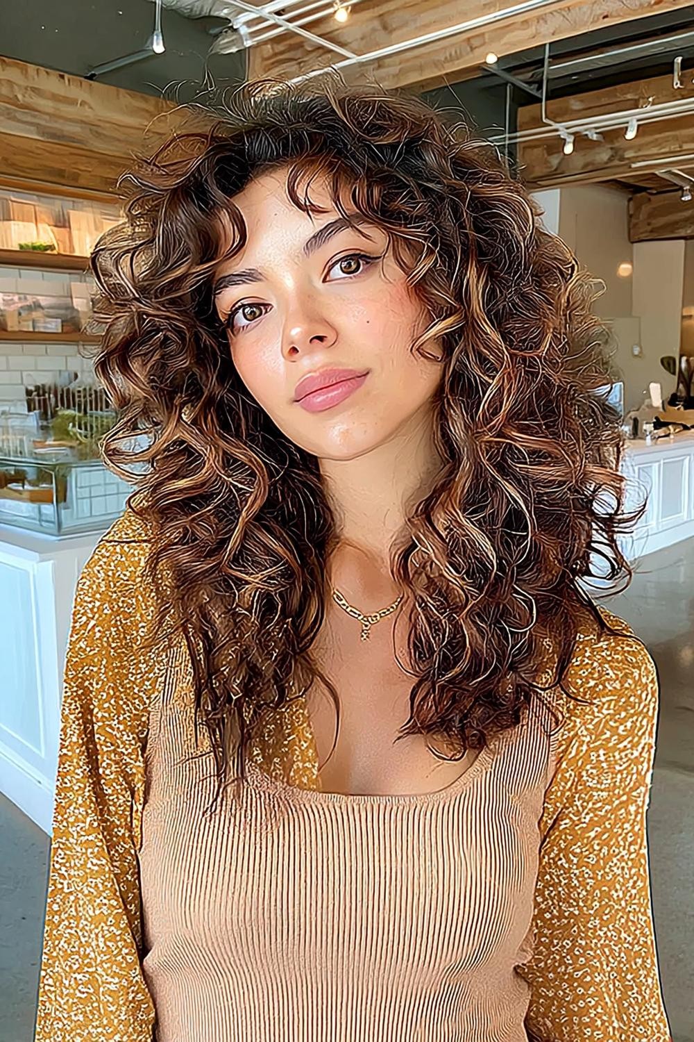 Natuurlijke Krultextuur Salon