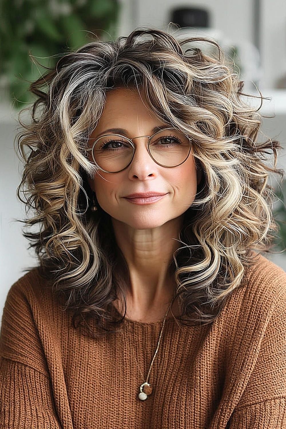 Elegante lob met highlights