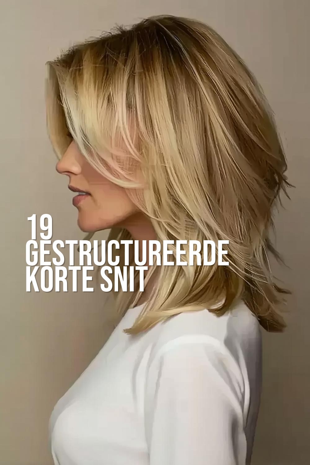 Gestructureerde Korte Snit