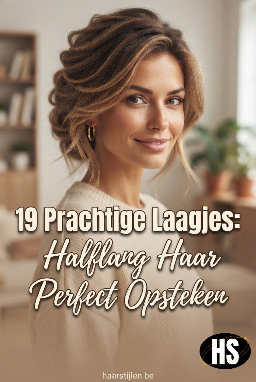 19 Prachtige Laagjes: Halflang Haar Perfect Opsteken