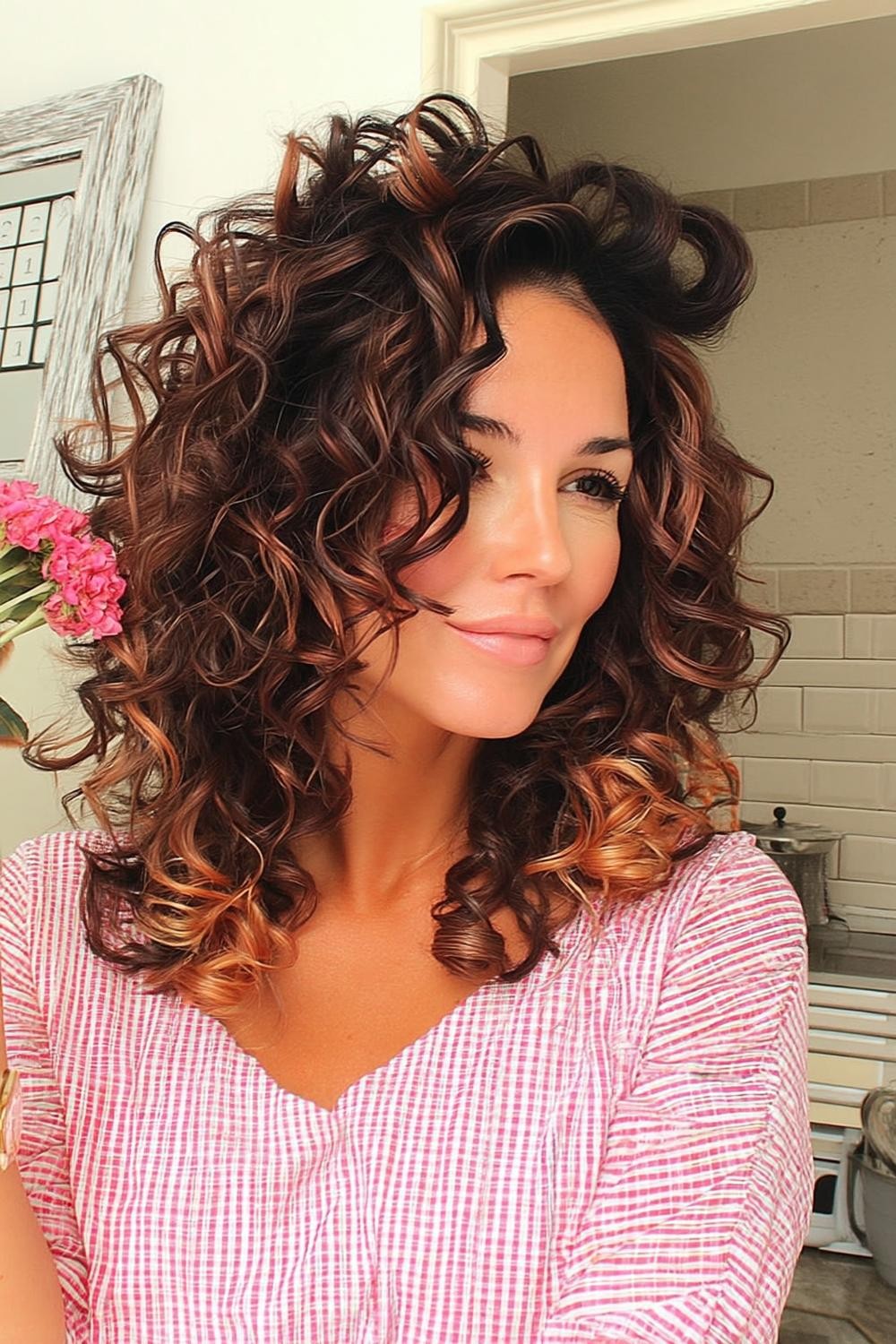 Krullende Laagjes met Bounce