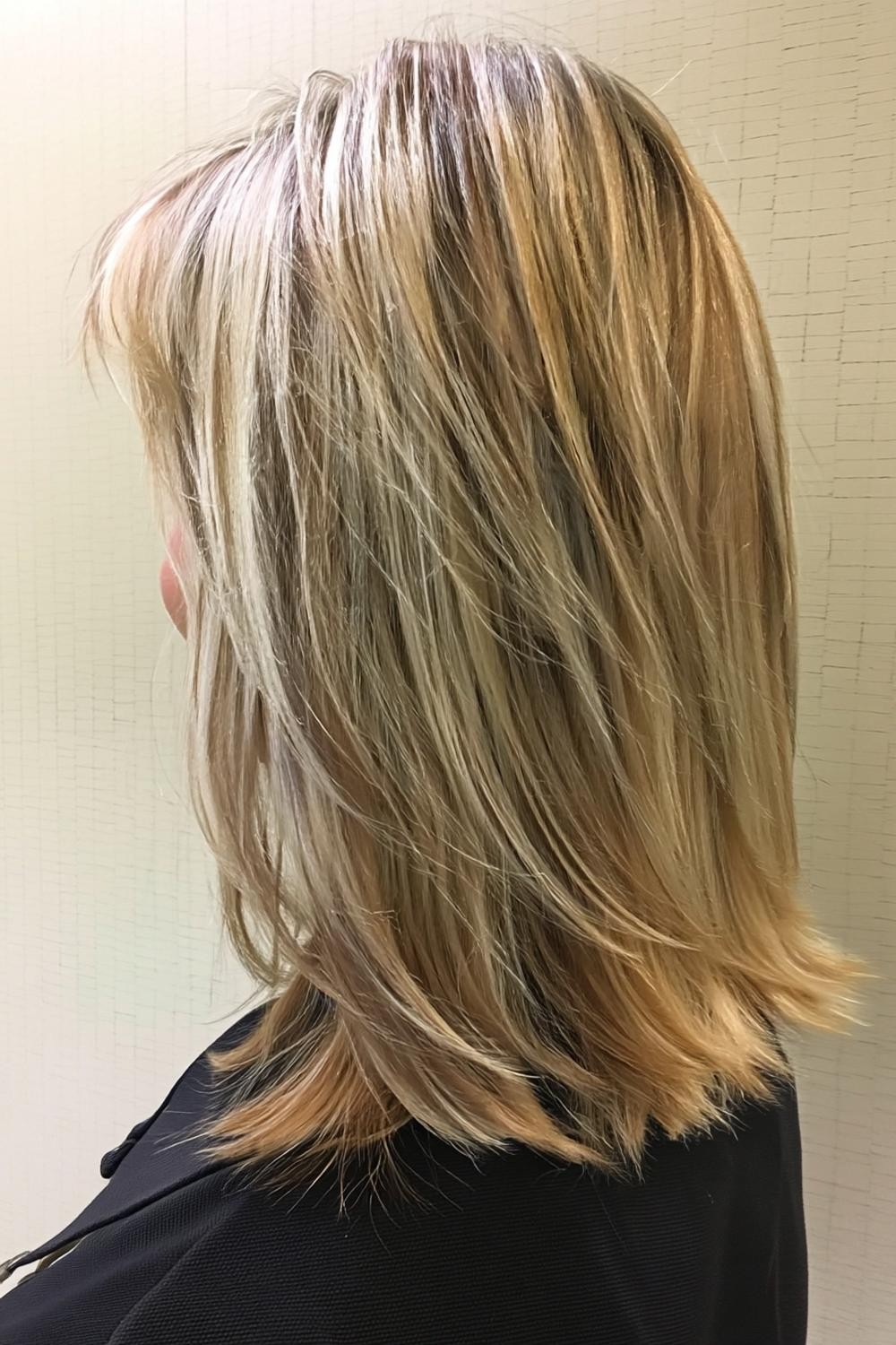 Blonde Lagen met Volume