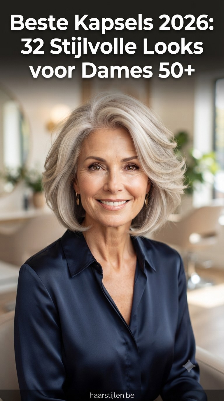 Beste Kapsels 2026: 32 Stijlvolle Looks voor Dames 50+