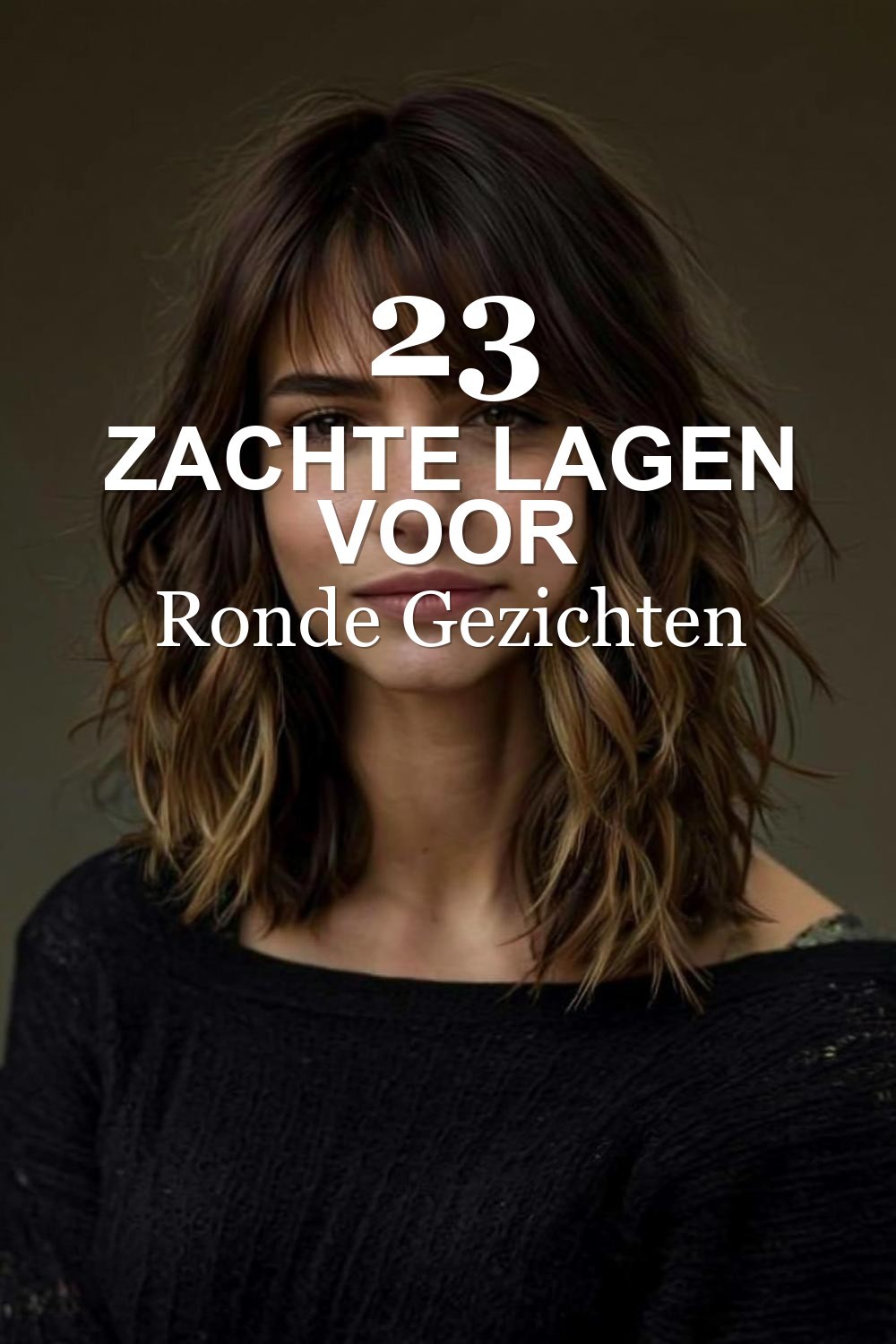 Zachte Lagen voor Ronde Gezichten