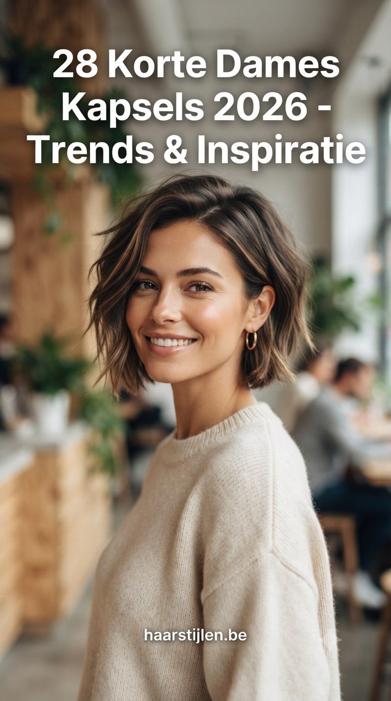 28 Korte Dames Kapsels 2026 - Trends & Inspiratie