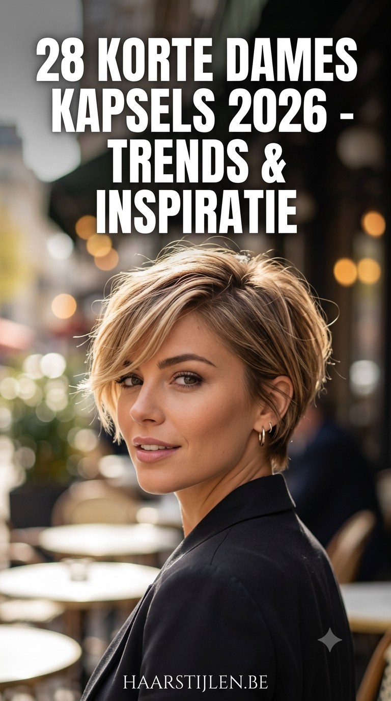 28 Korte Dames Kapsels 2026 - Trends & Inspiratie