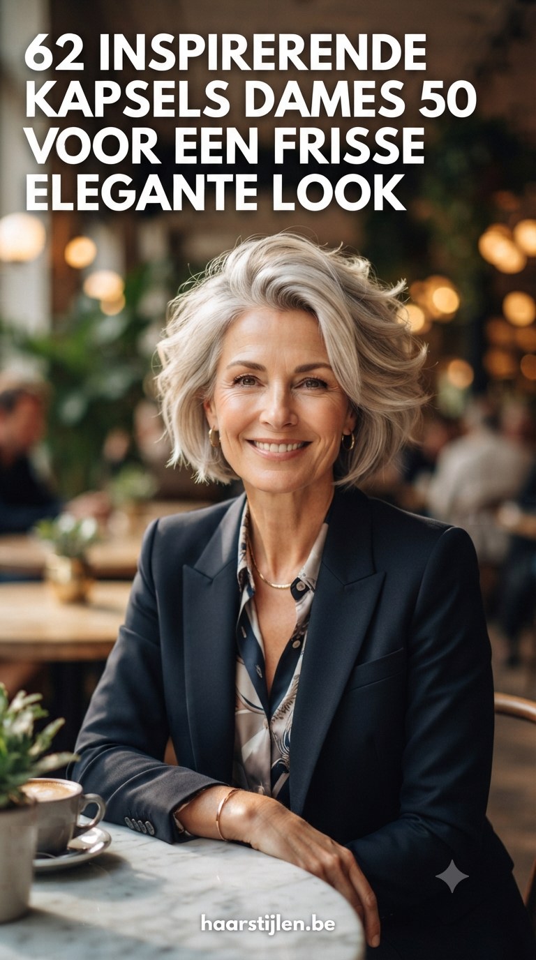 62 Inspirerende Kapsels Dames 50 Plus Voor Een Frisse Elegante Look