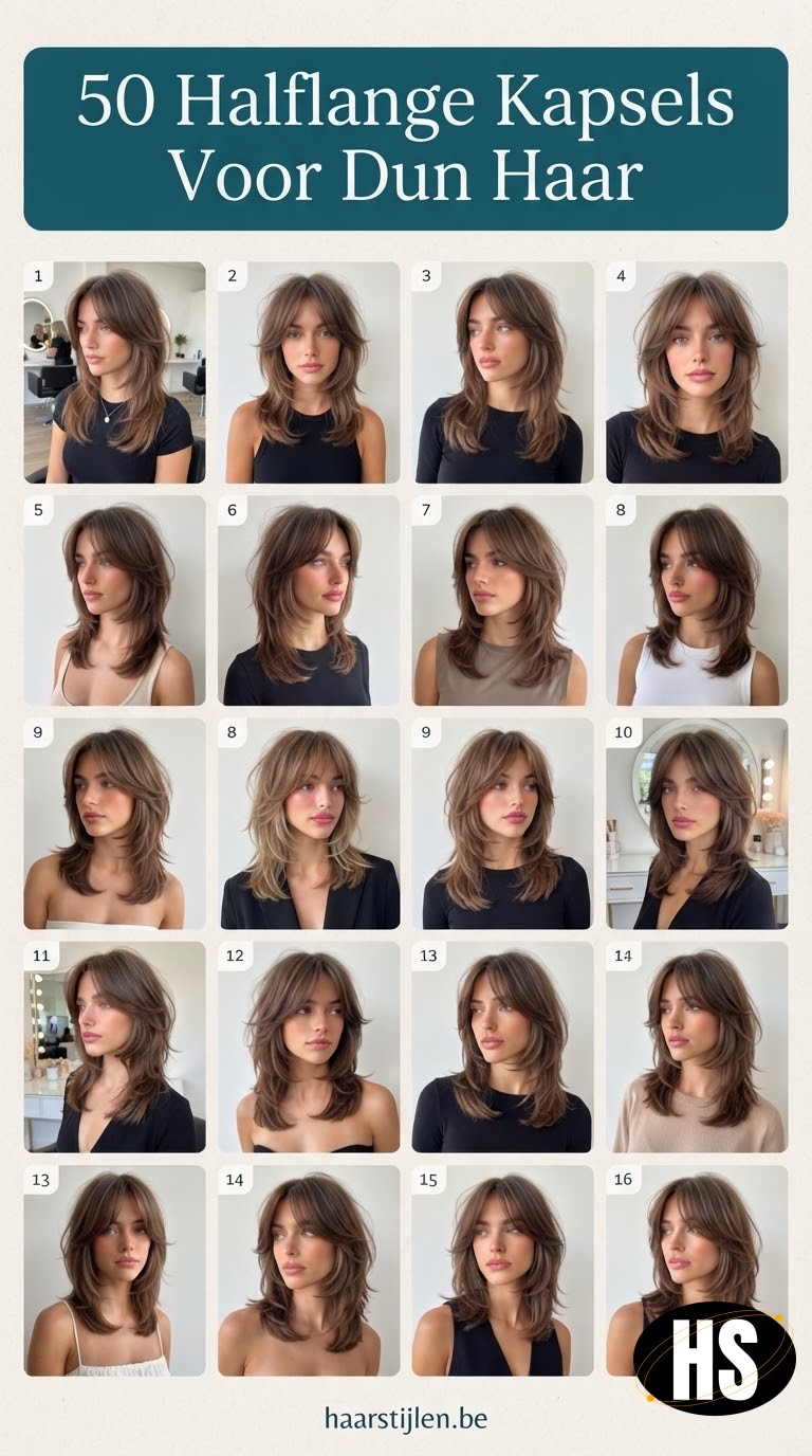 50 Halflange Kapsels Voor Dun Haar