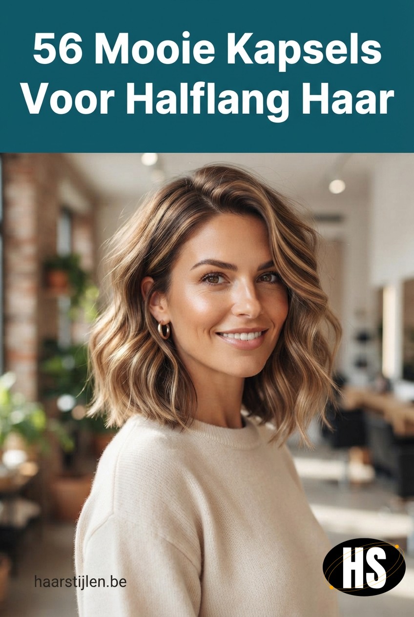 56 Mooie Kapsels Voor Halflang Haar