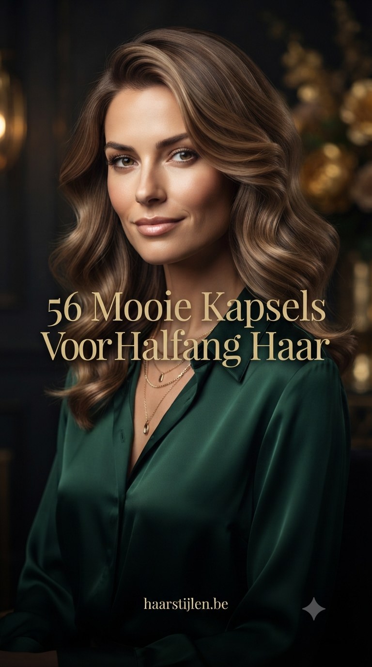 56 Mooie Kapsels Voor Halflang Haar