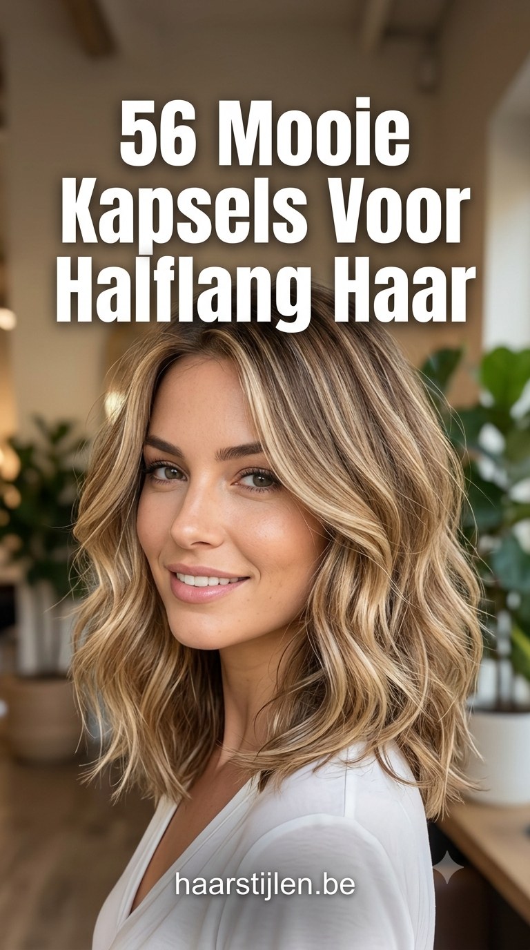 56 Mooie Kapsels Voor Halflang Haar