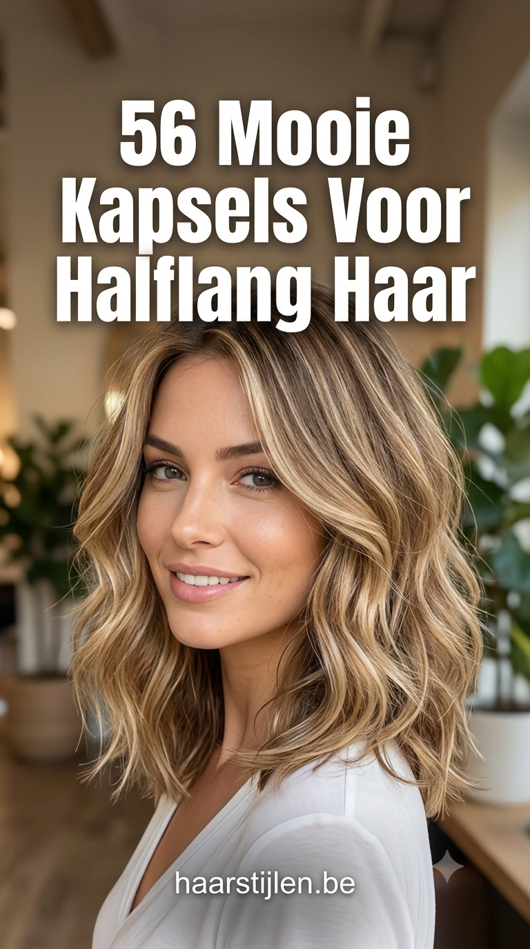 56 Mooie Kapsels Voor Halflang Haar