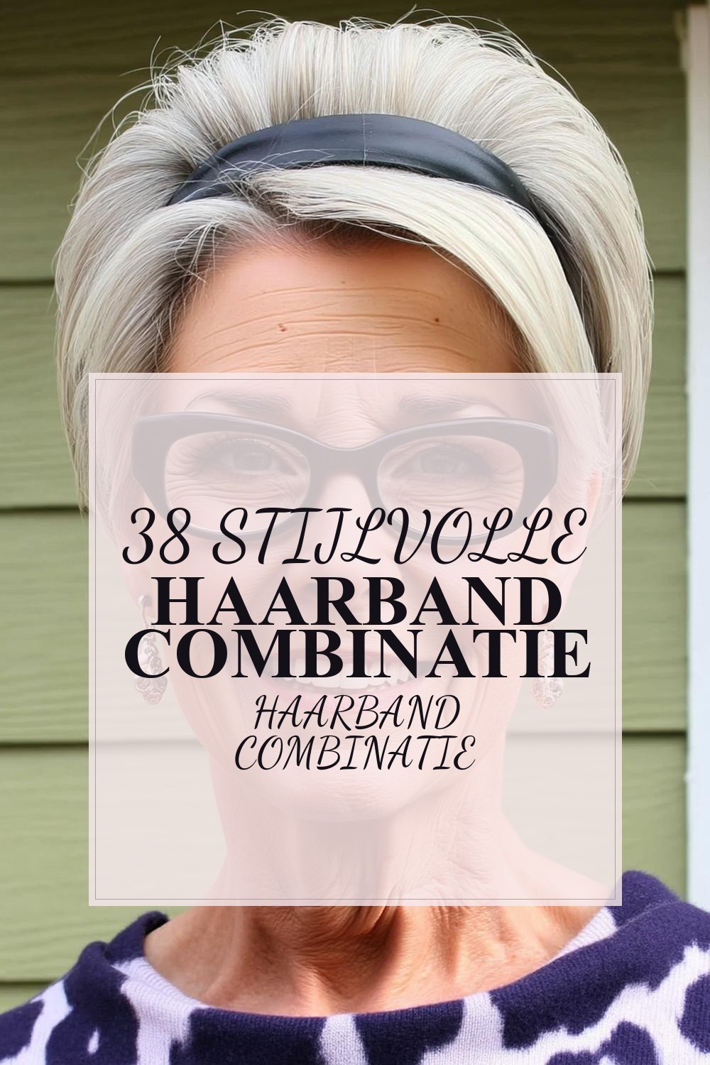 Stijlvolle haarband combinatie