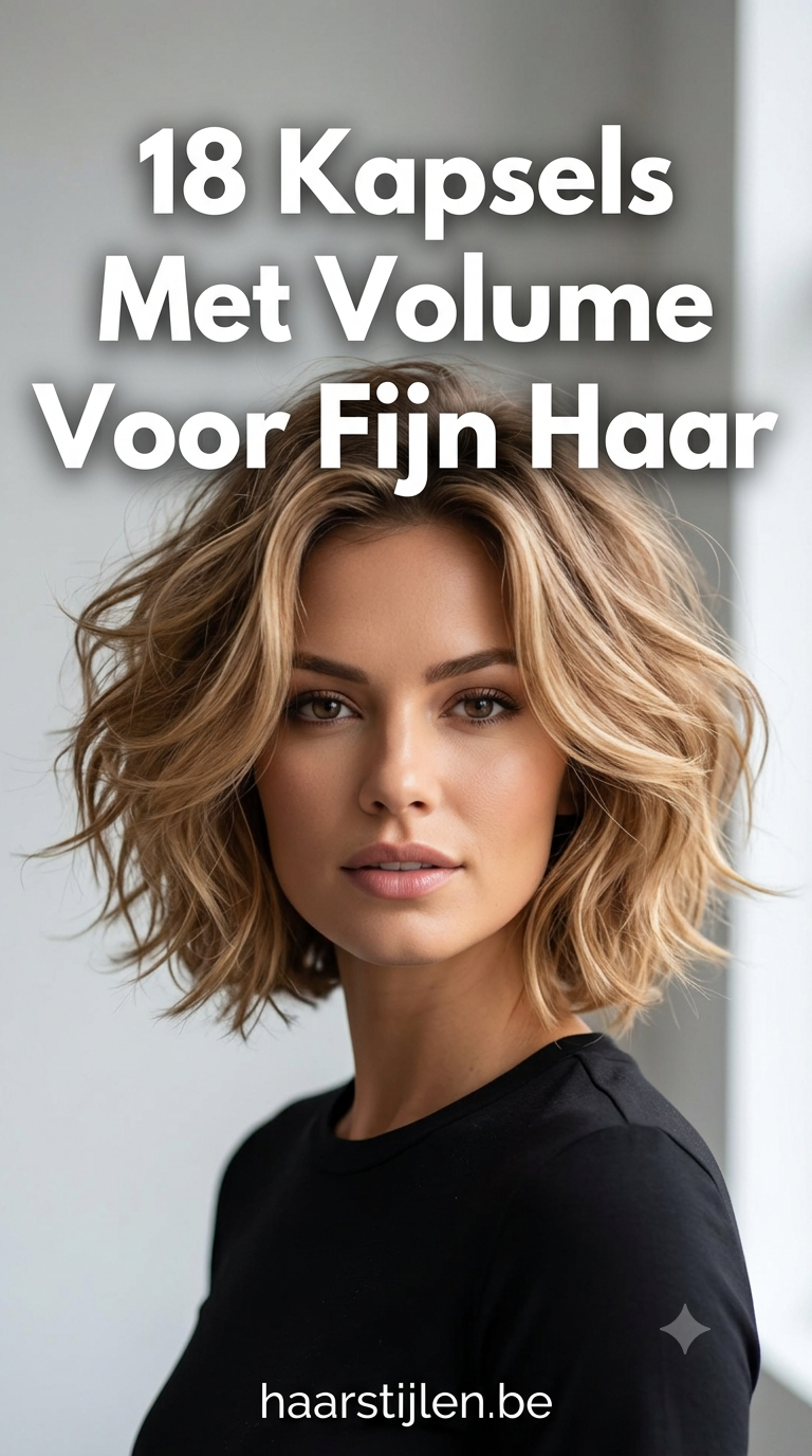 18 Kapsels Met Volume Voor Fijn Haar