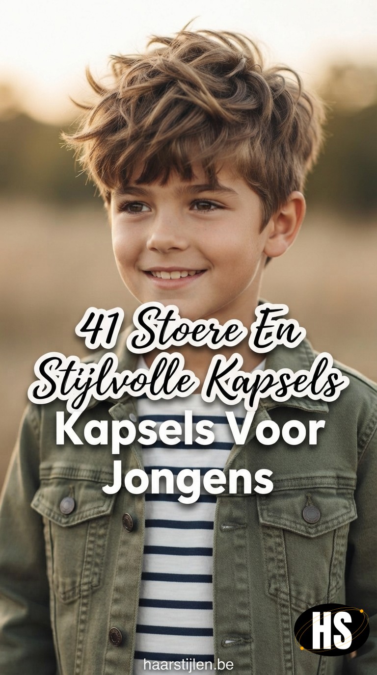 41 Stoere En Stijlvolle Kapsels Voor Jongens