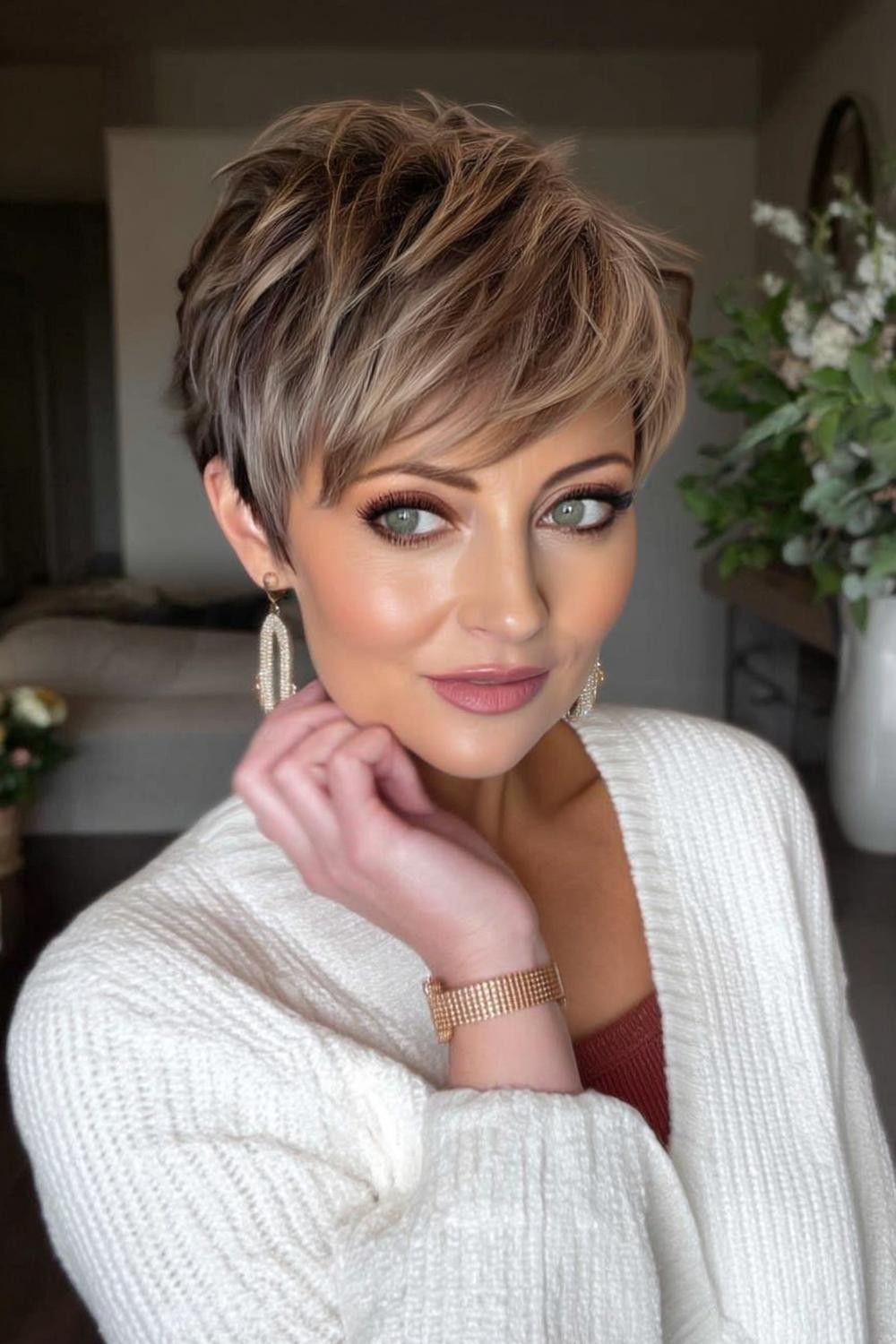 Gelaagde Korte Coupe