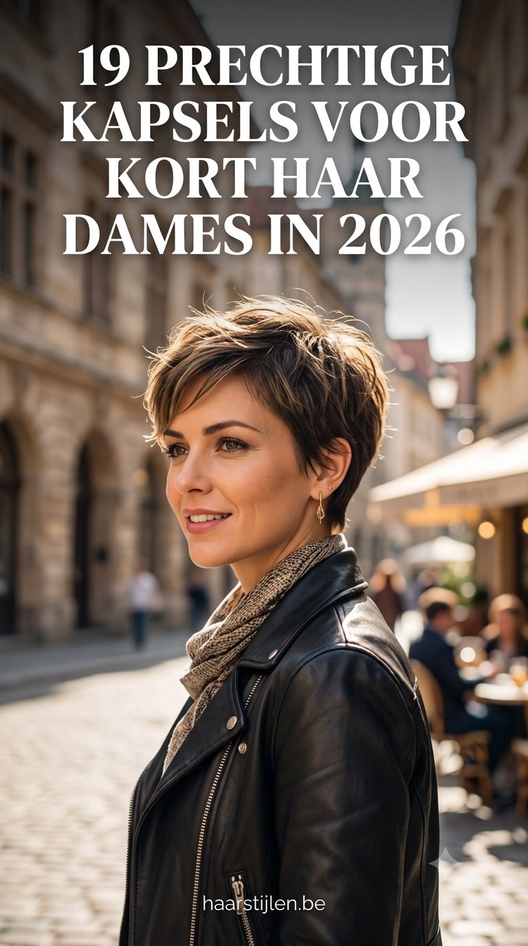 19 Prachtige Kapsels voor Kort Haar Dames in 2026