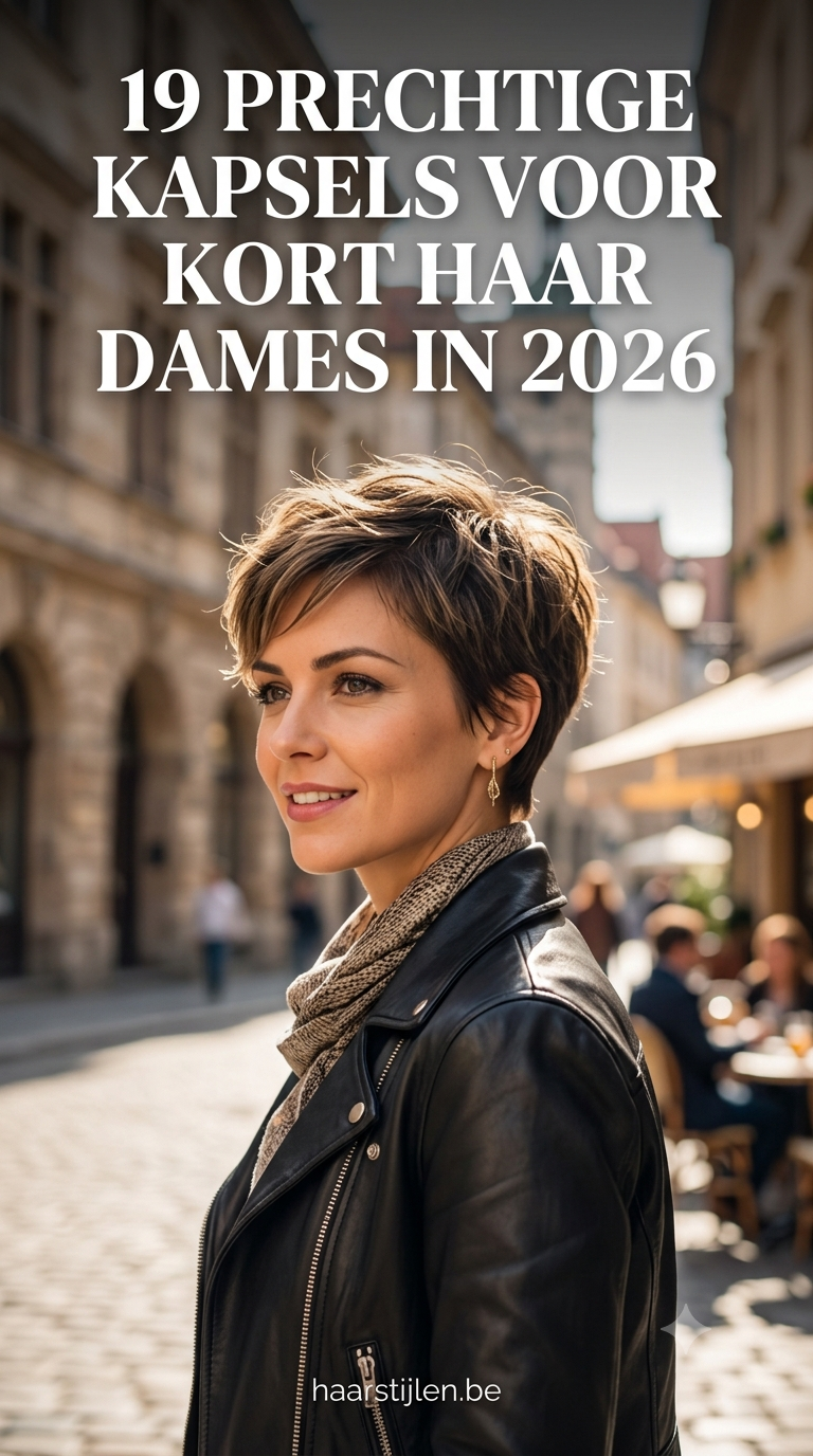 19 Prachtige Kapsels voor Kort Haar Dames in 2026