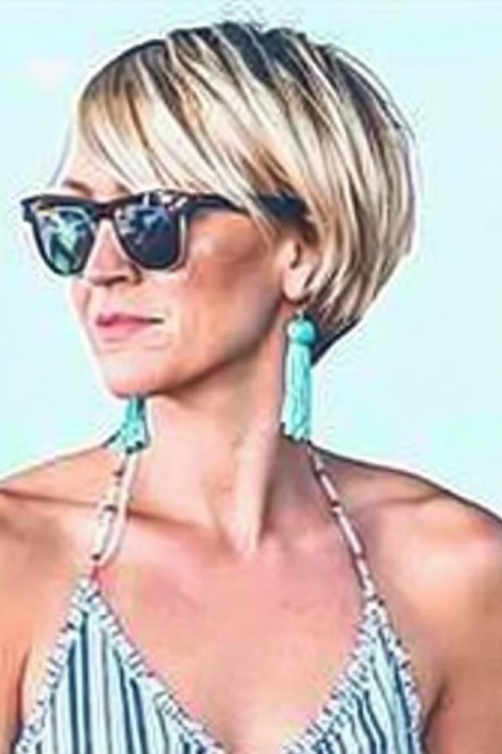 Zomerse Bob met Zonnebril