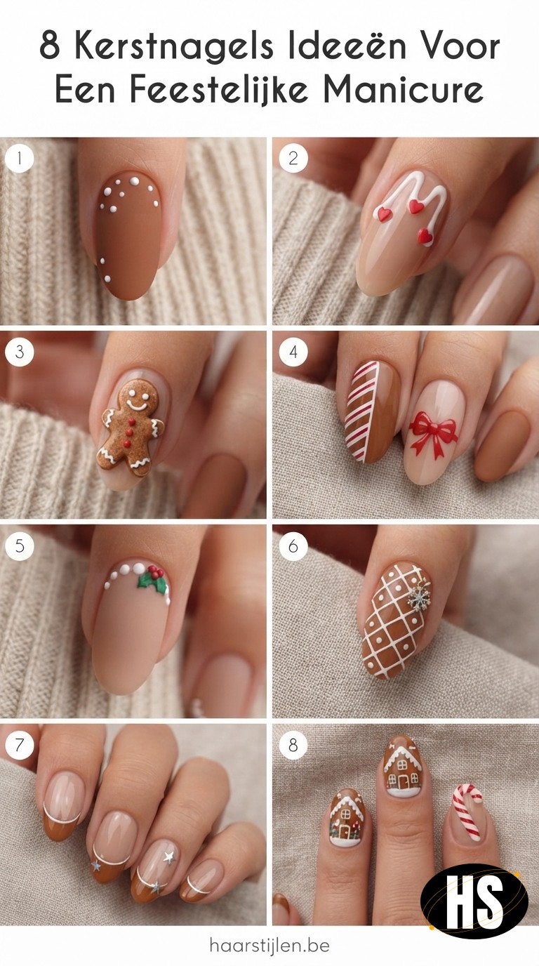 8 Kerstnagels Ideeën Voor Een Feestelijke Manicure