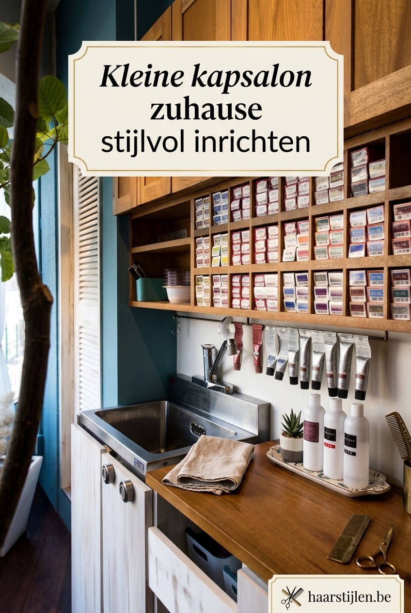 Kleine kapsalon zuhause stijlvol inrichten