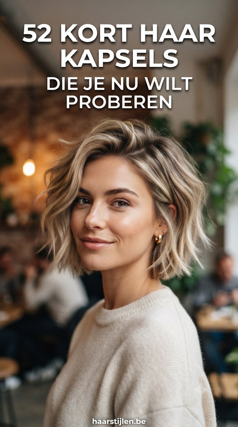 52 Kort Haar Kapsels Die Je Nu Wilt Proberen