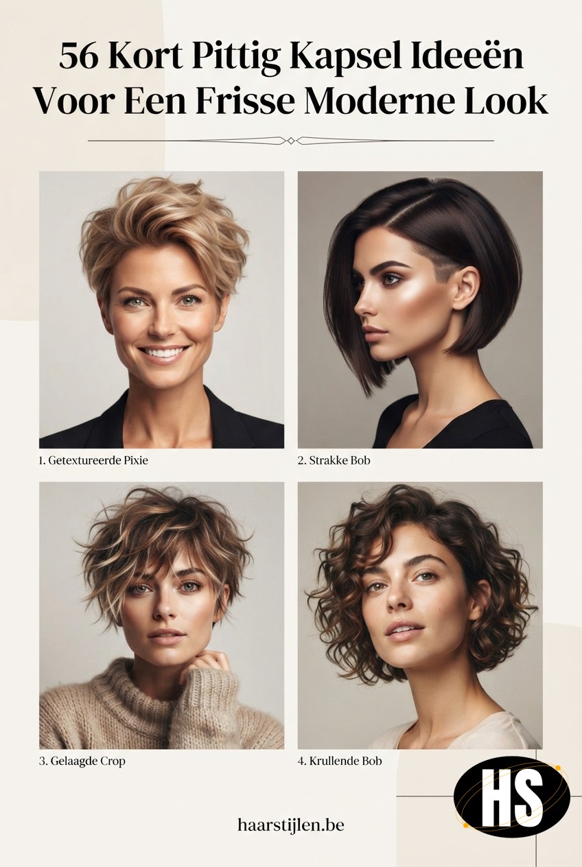 56 Kort Pittig Kapsel Ideeën Voor Een Frisse Moderne Look