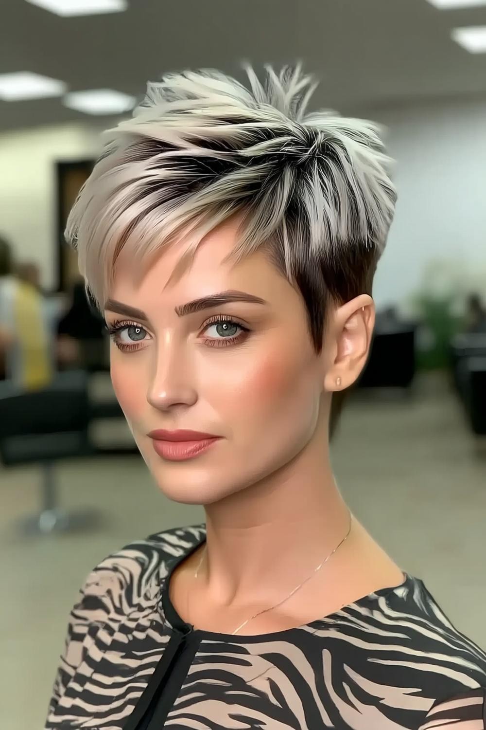 Gelaagde Pixie met Highlights