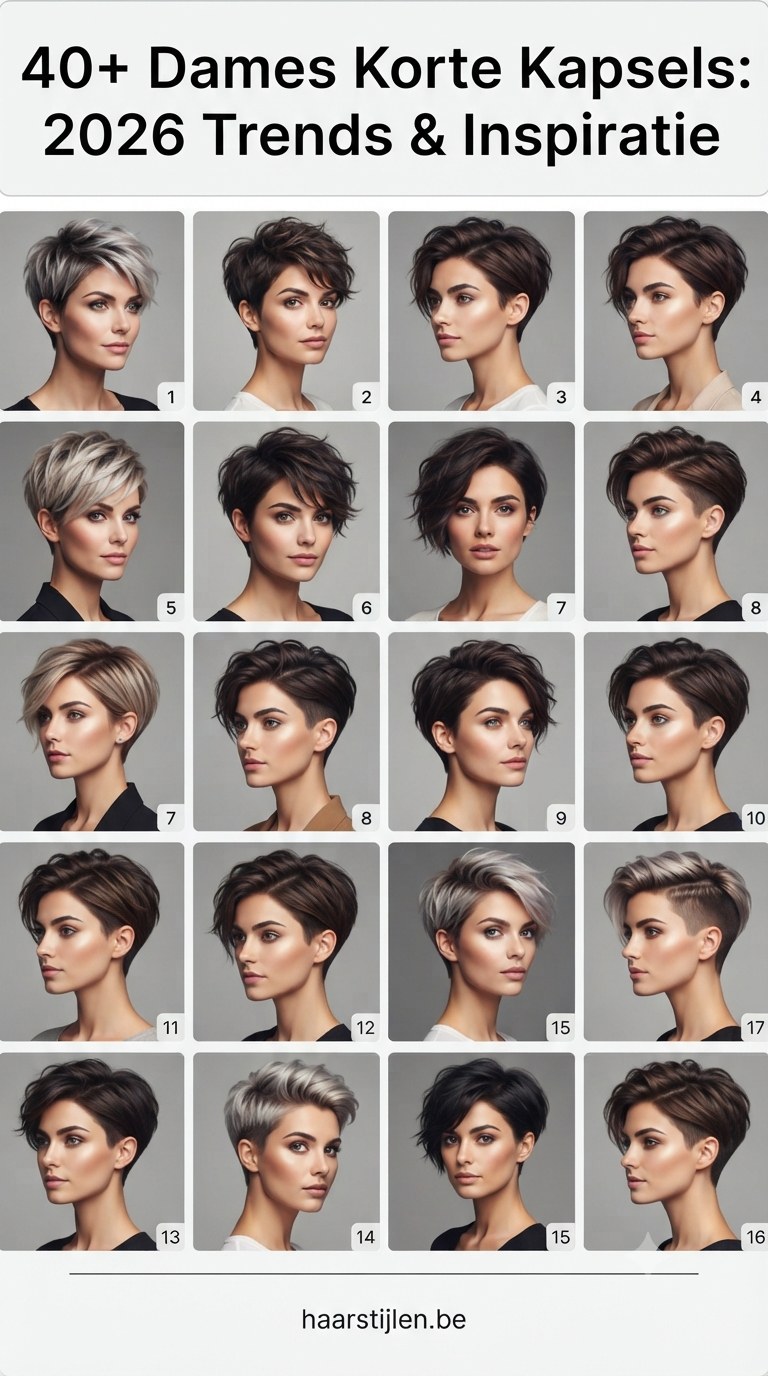 40+ Dames Korte Kapsels: 2026 Trends & Inspiratie