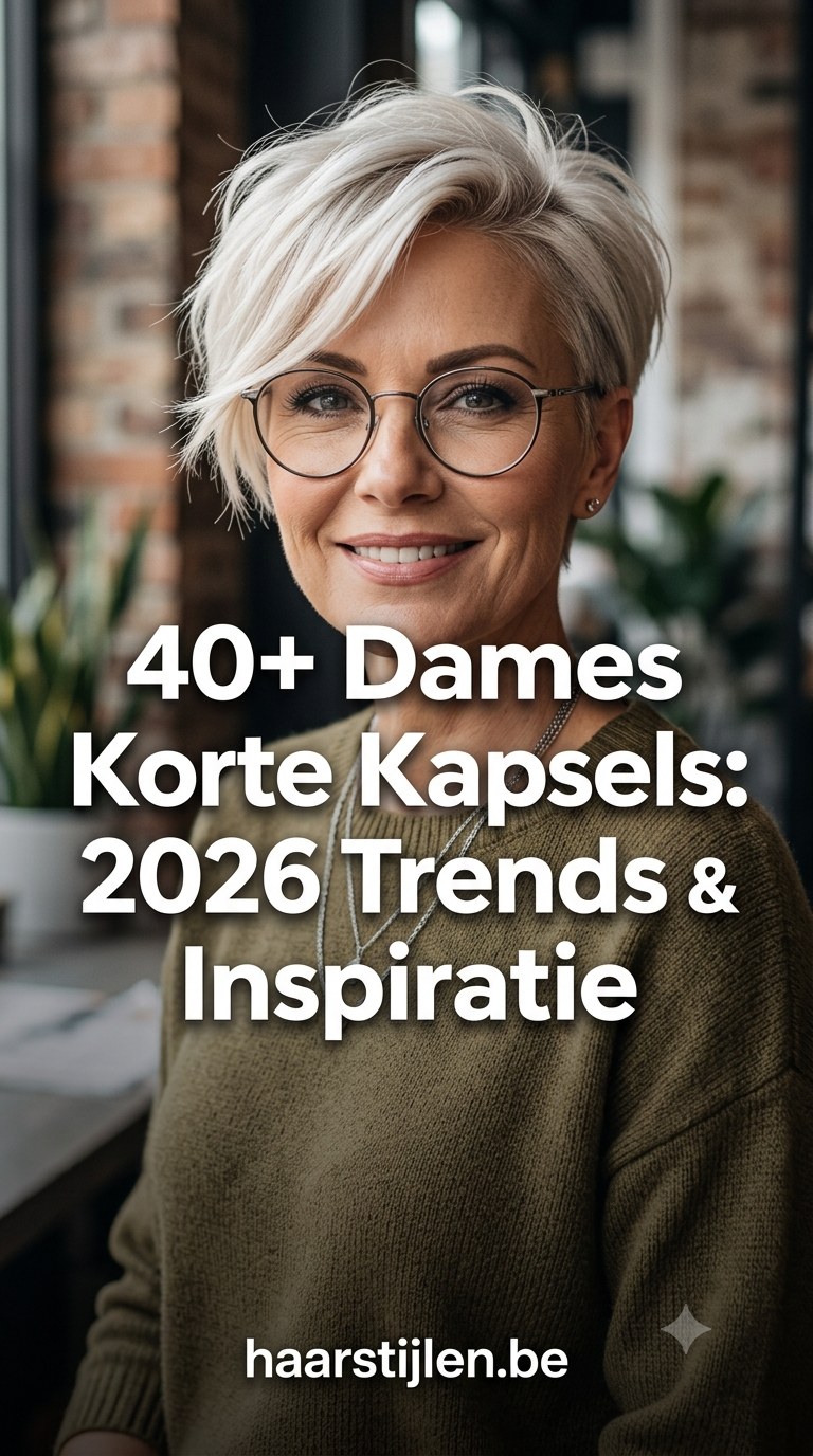 40+ Dames Korte Kapsels: 2026 Trends & Inspiratie