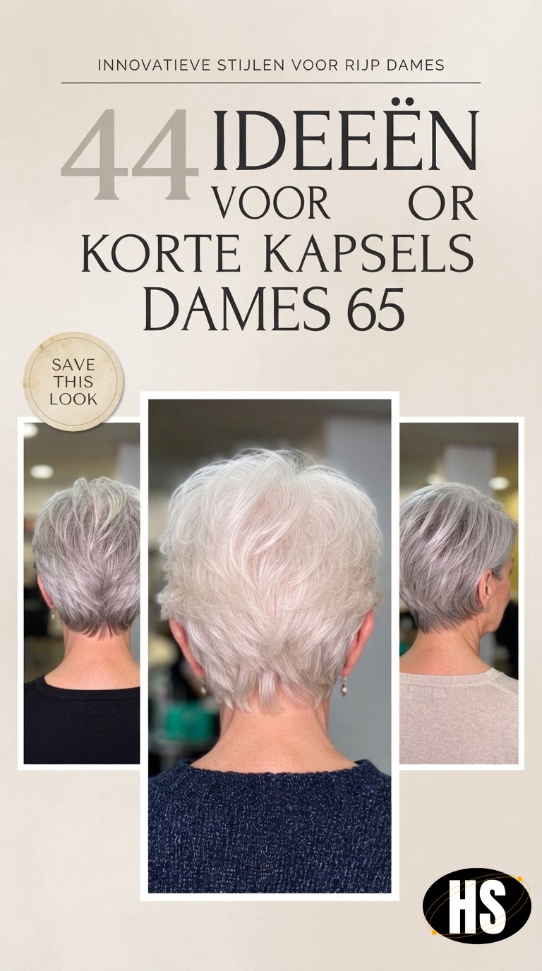 44 Ideeën Voor Korte Kapsels Dames 65