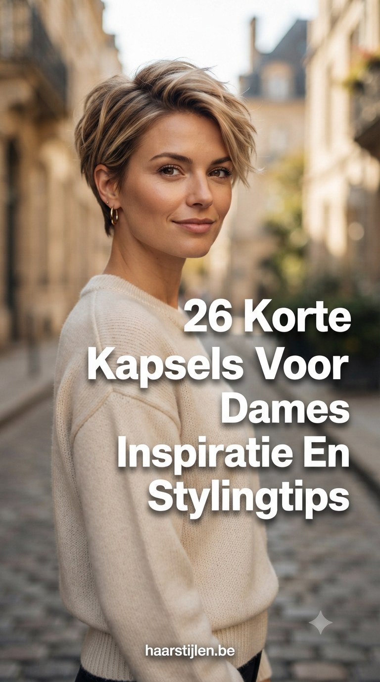 26 Korte Kapsels Voor Dames Inspiratie En Stylingtips