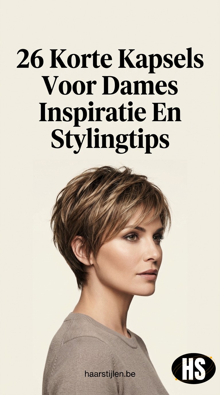 26 Korte Kapsels Voor Dames Inspiratie En Stylingtips