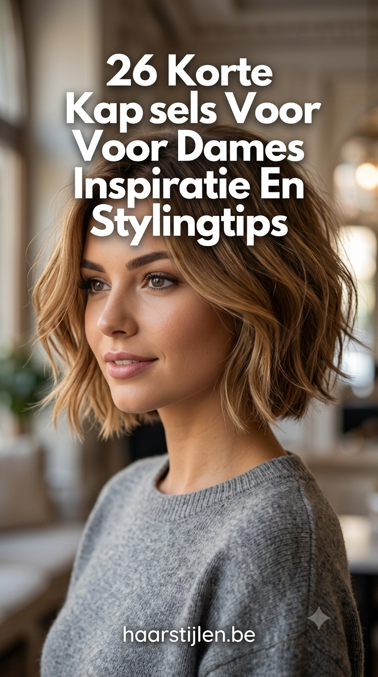 26 Korte Kapsels Voor Dames Inspiratie En Stylingtips