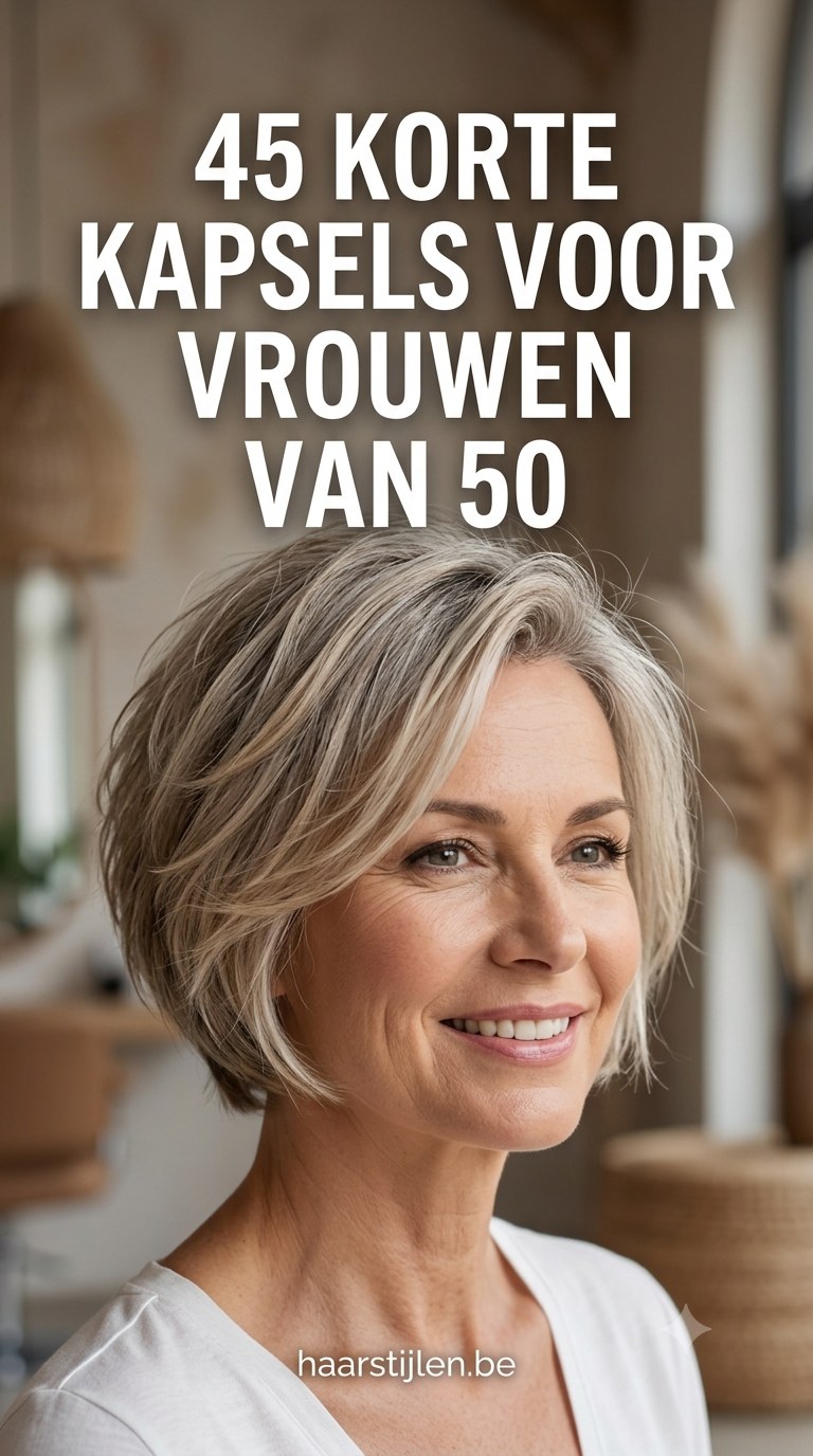 45 Korte Kapsels Voor Vrouwen Van 50