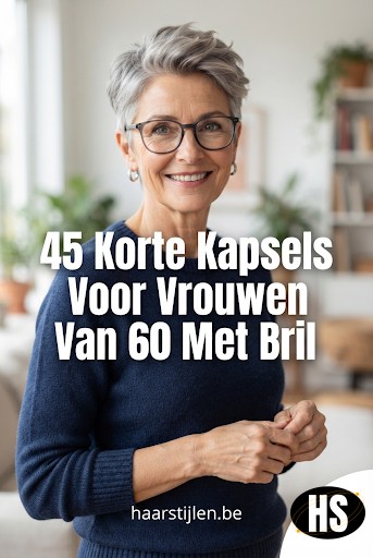 45 Korte Kapsels Voor Vrouwen Van 60 Met Bril