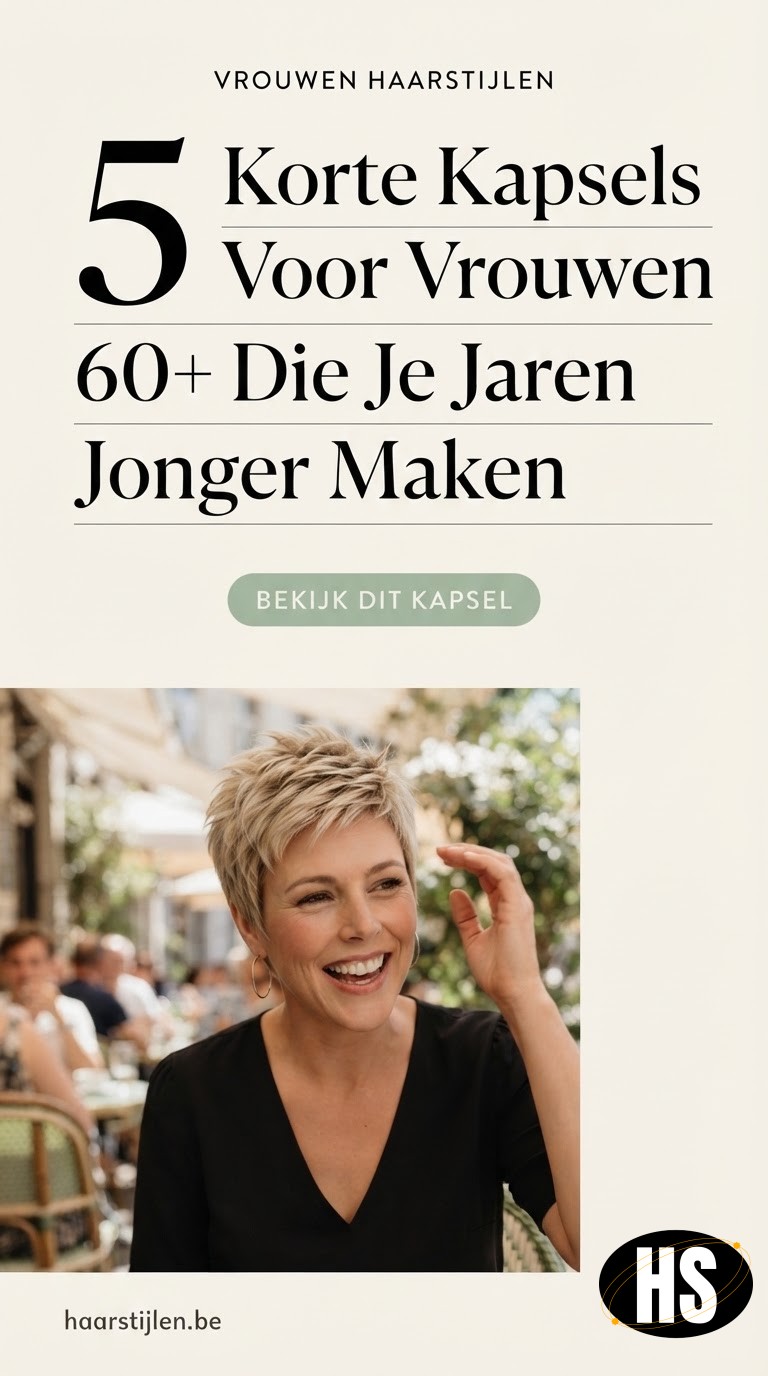 5 Korte Kapsels Voor Vrouwen 60+ Die Je Jaren Jonger Maken