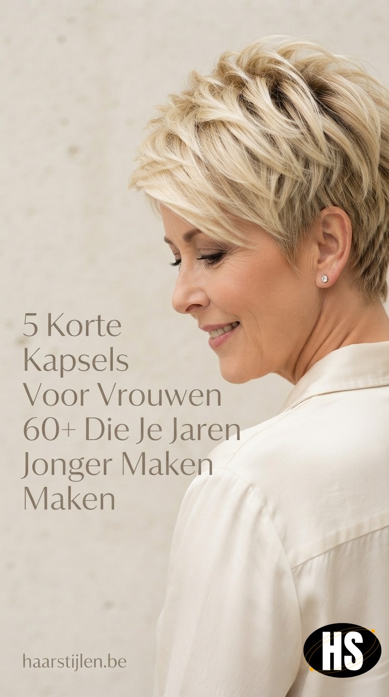 5 Korte Kapsels Voor Vrouwen 60+ Die Je Jaren Jonger Maken