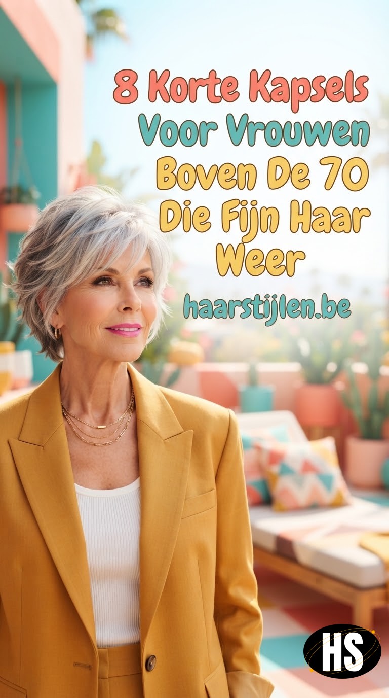 8 Korte Kapsels Voor Vrouwen Boven De 70 Die Fijn Haar Weer