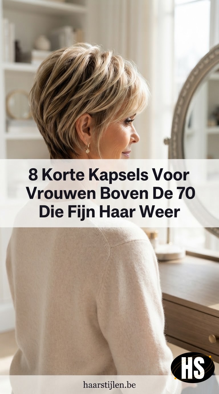 8 Korte Kapsels Voor Vrouwen Boven De 70 Die Fijn Haar Weer