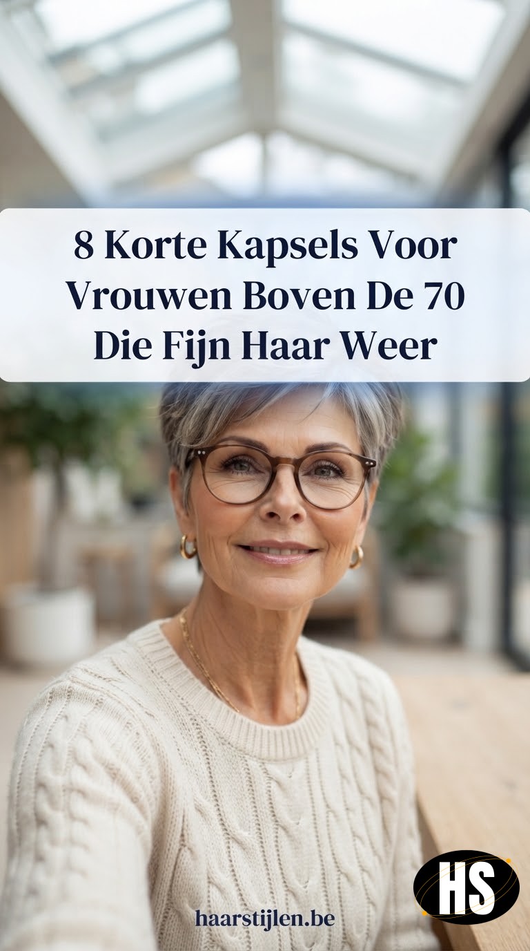 8 Korte Kapsels Voor Vrouwen Boven De 70 Die Fijn Haar Weer