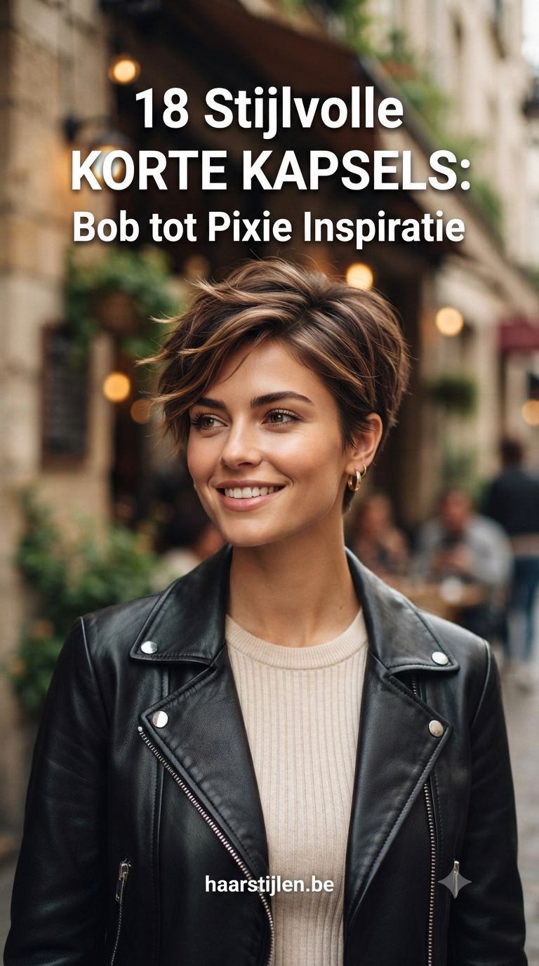 18 Stijlvolle Korte Kapsels: Bob tot Pixie Inspiratie