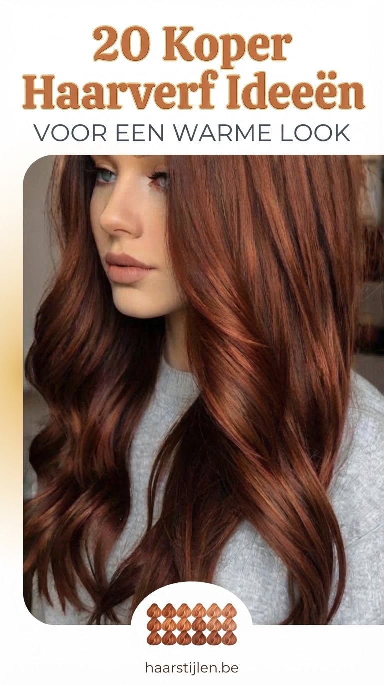 20 Koper Haarverf Ideeën Voor Een Warme Look